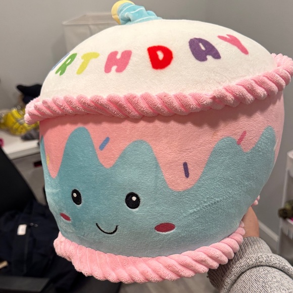 Colorful Birthday Cake Plush - Picture 5 of 5